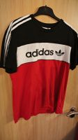 Adidas Originals Herren Herren T-Shirt schwarz rot Gr. L Trefoil Bayern - Bad Staffelstein Vorschau