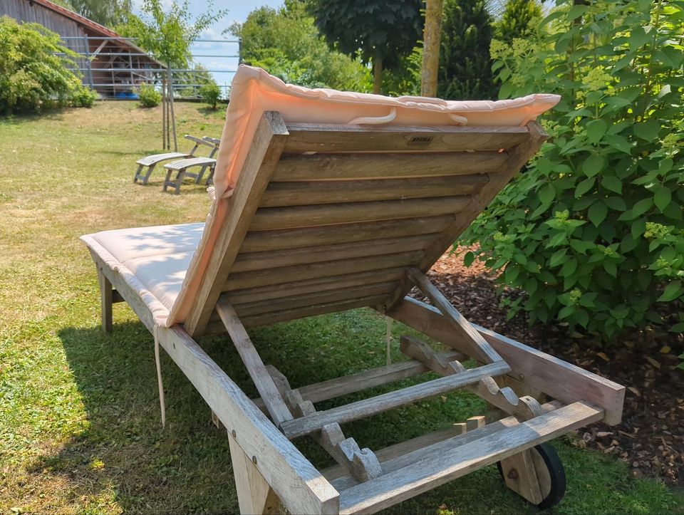 Gartenliege Teak in Fürstenzell