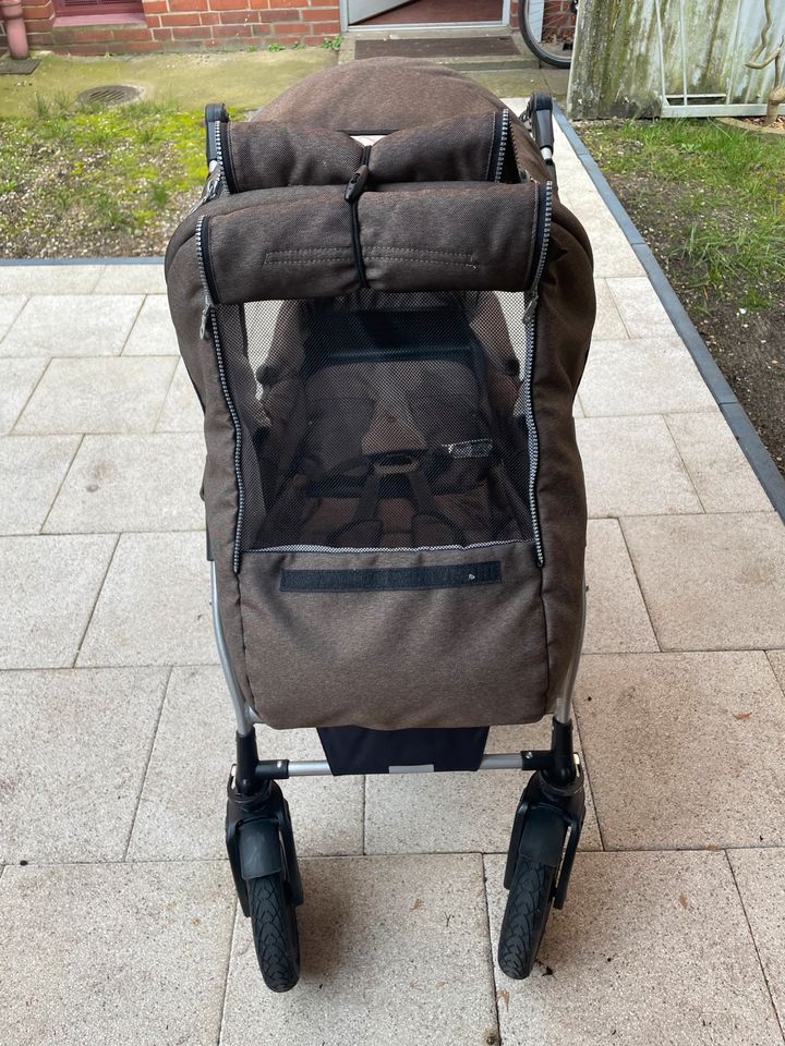 Kinderwagen 3 in 1 „Jedo Fyn ALU-line“ mit Luftbereifung in Hannover