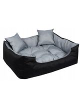 Hundebett Hunde Körbchen 100x75 Schwarz/Grau Hessen - Fernwald Vorschau