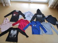 Paket moderner Pullover / Shirts für Mädchen Gr. 146/152 Bayern - Blindheim Vorschau