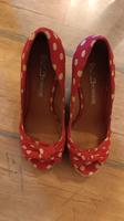 Polka Buffalo Keilsandalen Größe 37 rot mit weißen Punkten. NEU! Baden-Württemberg - Bruchsal Vorschau