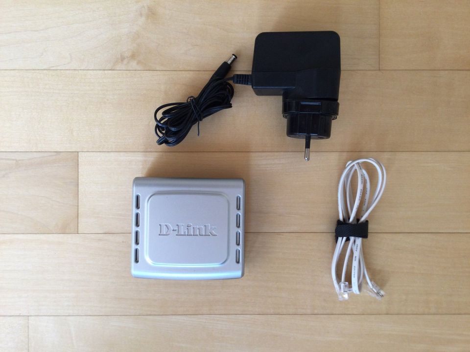 D-Link DVG-5121SP VoIP Telefon Adapter, Router