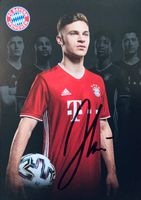 JOSHUA KIMMICH handsign. Autogrammkarte FC Bayern FCB 2020 2021 Nordrhein-Westfalen - Engelskirchen Vorschau
