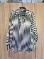seidige Streifen Bluse H&M Gr.M Beige Schwarz Nordrhein-Westfalen - Rheine Vorschau