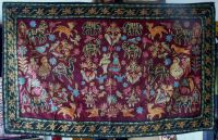 indische Wandteppich 1 bestickt 148 x 92 cm 1990er Jahre Bayern - Markt Erlbach Vorschau