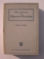Buch Allgemeine Physiologie (1922) Hessen - Felsberg Vorschau
