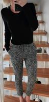 C&A Stoffhose Gr. 36 Sommer Damen Print schwarz Blogger Nürnberg (Mittelfr) - Nordstadt Vorschau