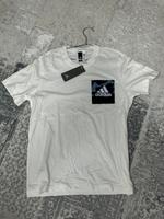 Adidas T-shirt weiß Gr. L Neu mit Brusttasche Essentials Nürnberg (Mittelfr) - Gaismannshof Vorschau