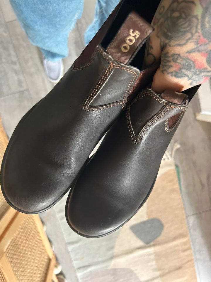 Blundstone 500 Chelsea Boots braun size 7 wie 40.5-41 in Leverkusen