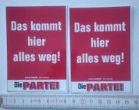 Aufkleber, Sticker, die Partei, Satire, OMG, Politik Baden-Württemberg - St. Leon-Rot Vorschau
