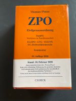 ZPO Kommentar, Thomas/Putzo, 41. Auflage 2020 Rheinland-Pfalz - Siershahn Vorschau