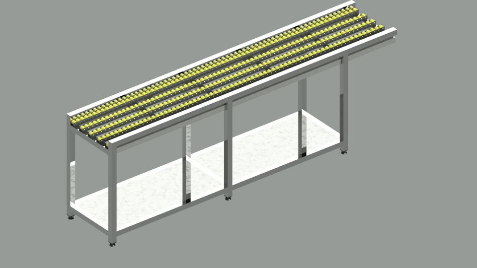 laufband rolle obst gemüse lebensmittel produktion in Kleinrinderfeld