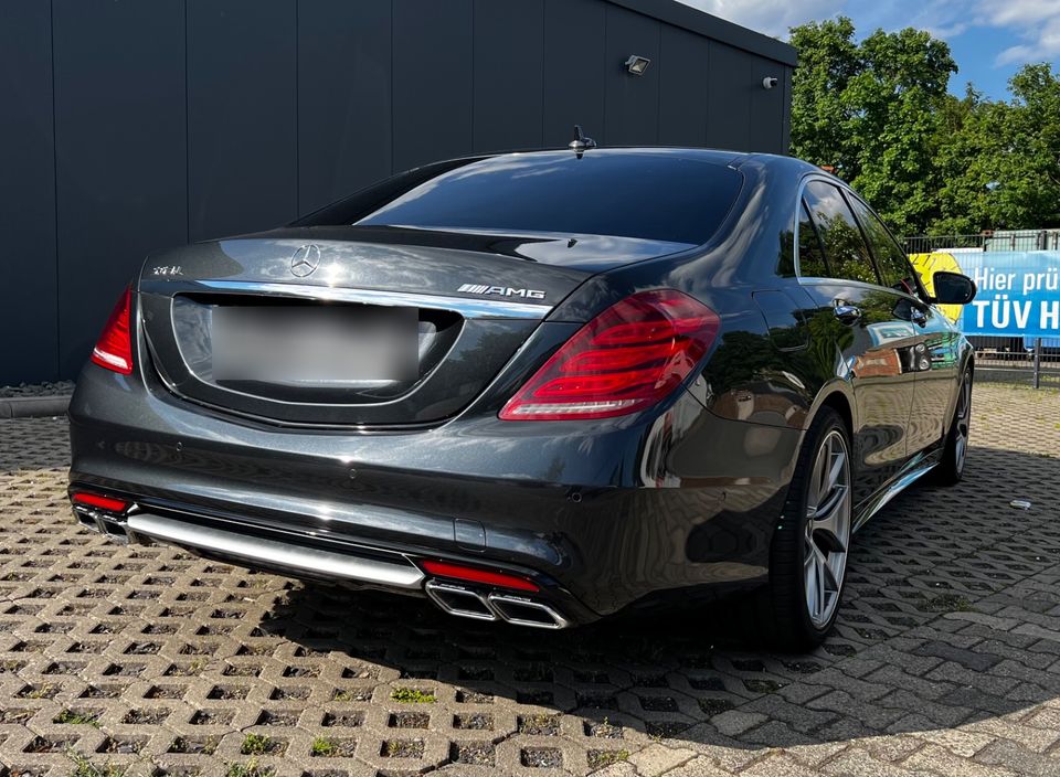 Mercedes S 350 L 4M AMG Line Chauffeur in Rodgau