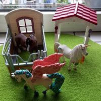 Schleich Set Pferd Pegasus Einhorn Stall Unterstand Nordrhein-Westfalen - Hagen Vorschau