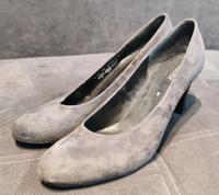 Gabor High-Heels Anthrazit Velours Baden-Württemberg - Neckargemünd Vorschau