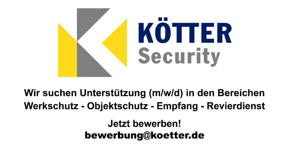 Sicherheitsmitarbeiter (m/w/d) Werkschutz Brunsbüttel - Übertarif in Brunsbuettel