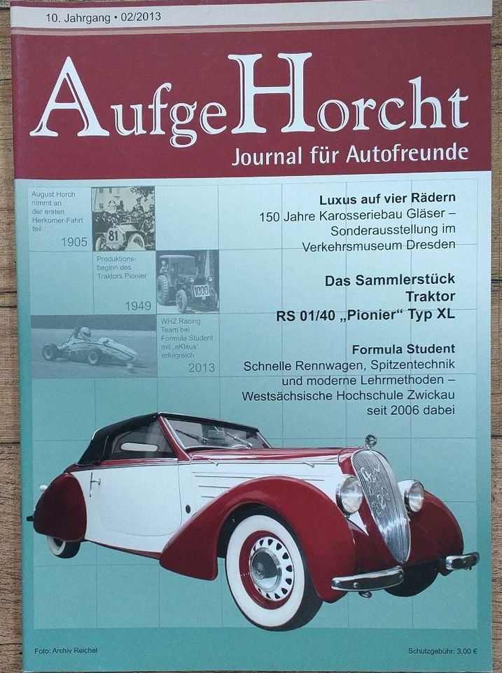 AufgeHorcht - Das Magazin für Autofreunde 2004 -2013 in Ziegelheim