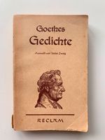 Goethe, Stefan Zweig (Ausw.)  Goethes Gedichte - Auswahl von Stef Dortmund - Innenstadt-Ost Vorschau