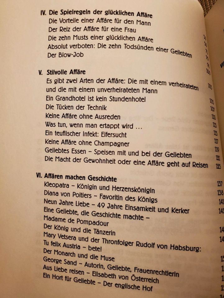 Handbuch perfekte Affäre - Anleitung Geliebte in Berlin