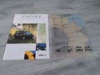 Opel Zafira A 1,6 16V CNG Erdgas Prospekt Katalog 2000 Projektor Nordrhein-Westfalen - Euskirchen Vorschau