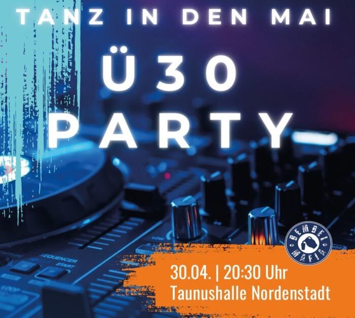 3 Karten für Tanz in den Mai - Ü30 Party in Wiesbaden-Nordenstadt in Wiesbaden