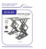 RESTPOSTEN DOPPEL SCHERENHEBEBÜHNE RLSS-302 3t. ÜBERFLÜR Bayern - Ebern Vorschau