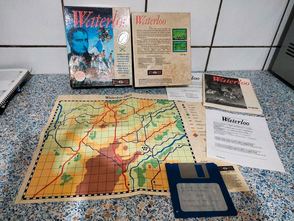 Waterloo, Commodore Amiga Spiel Game Boxed in Neuwied
