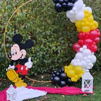 Dekoration & Verleih Mickey & Minnie Mouse Ballongirlande Ballons Bayern - Neufahrn Vorschau