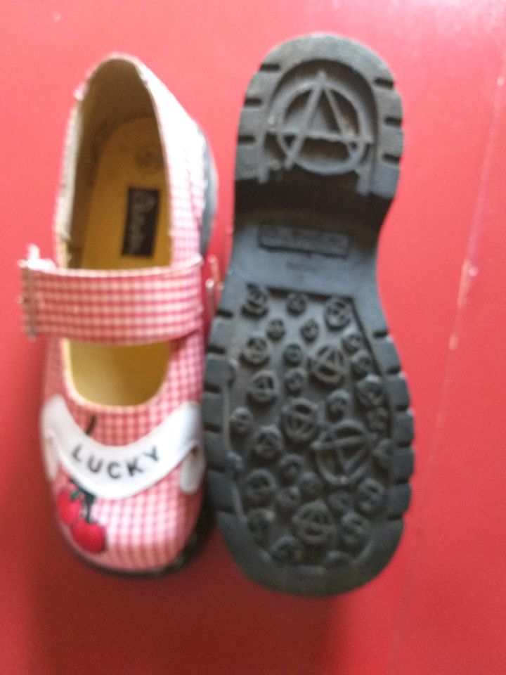 Rockabilly Schuhe Anarchic Lucky Girl Größe 40 in Bad Muskau