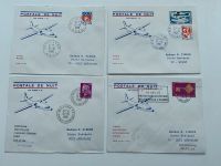 22 x Flugpost Postale de Nuit Fokker Briefmarken Cover Nachtflug Beuel - Limperich Vorschau