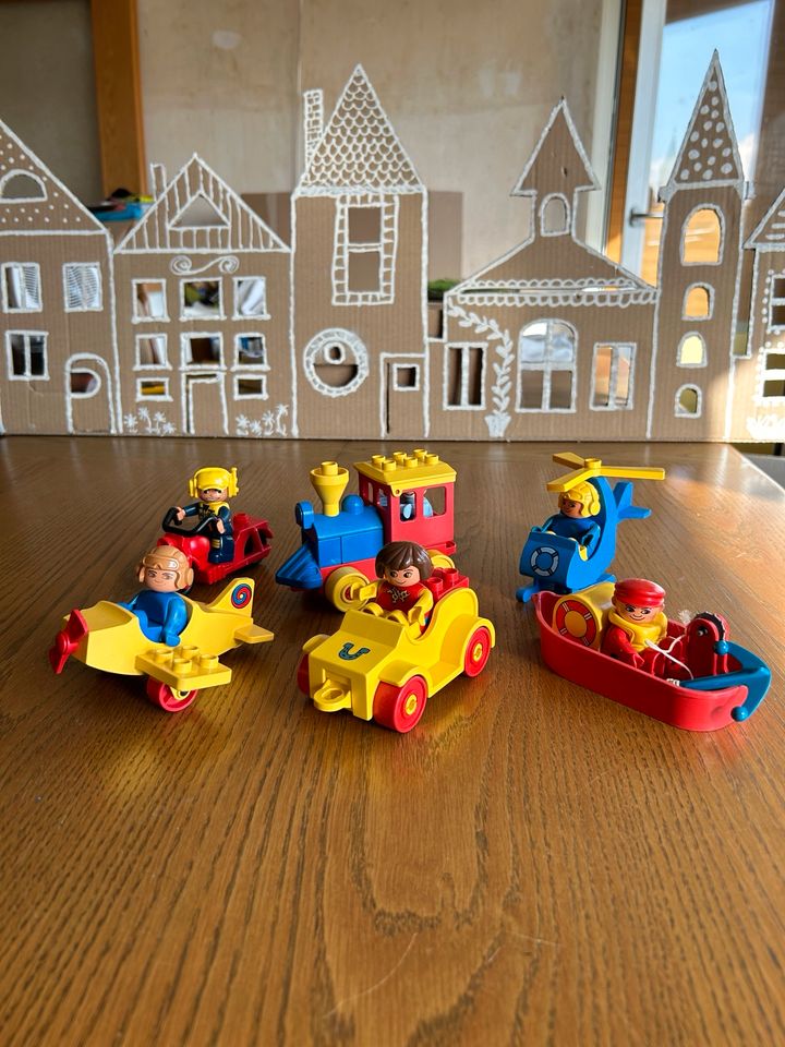 Verkaufe Lego Duplo verschiedene Fahrzeuge in Wöllstadt