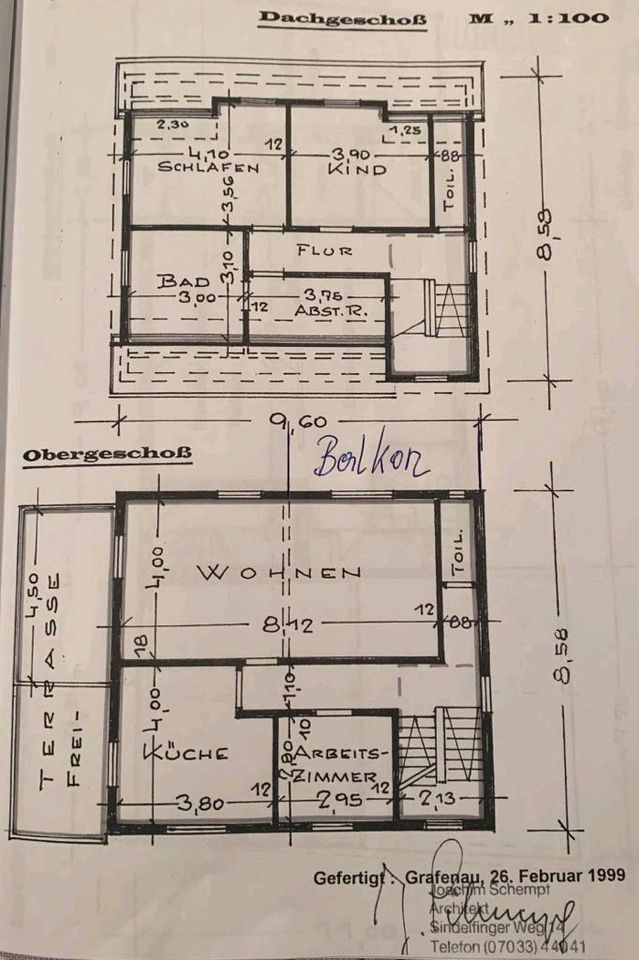 4,5 Zimmer Wohnung auf 2 Etagen 120qm mit Garage in Grafenau