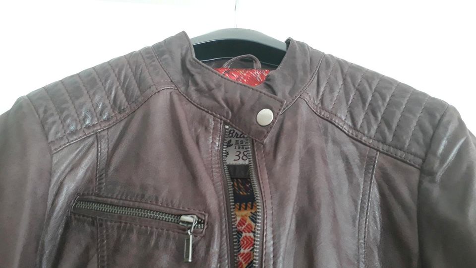 Lederjacke neu Manguun Bikerjacke Leder in Hamburg