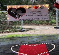 Personalisierte Banner Heiratsantrag Geburtstag Wunschtext Dortmund - Aplerbeck Vorschau