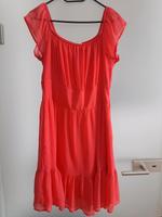 Sommerkleid korallenrot - Gr. 42 Hessen - Marburg Vorschau