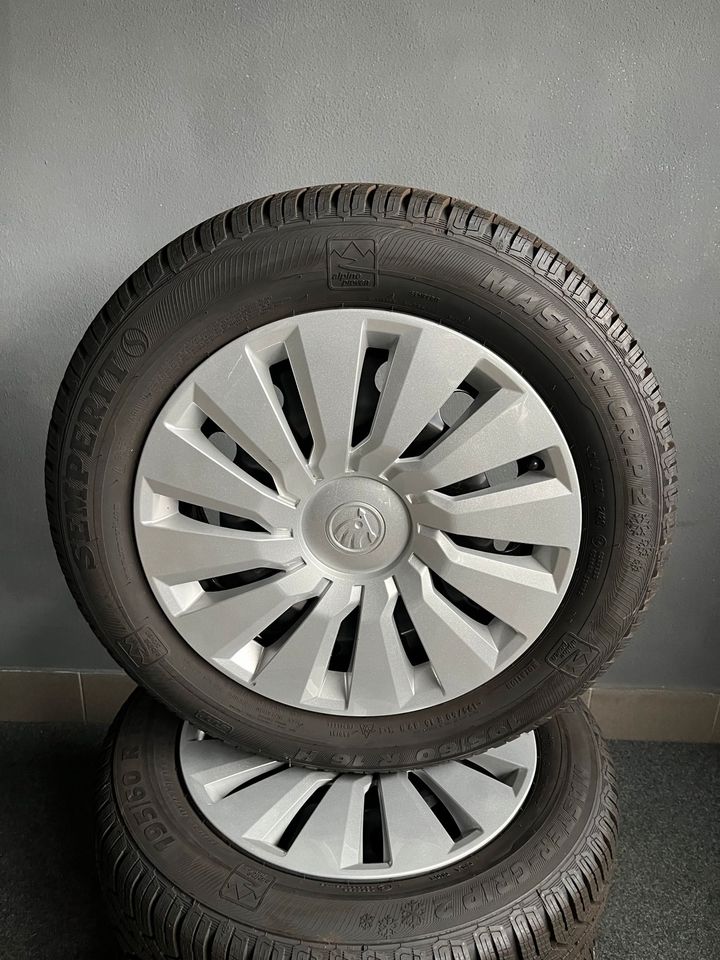 Org.Skoda Kamiq Scala VW T-Cross Winterräder 195/60R16Zoll 8mm in Offingen