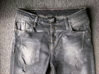 MARYLEY Jeans Italy, grau lila, Metalleffekt, Gr. XS, neuwertig Nordrhein-Westfalen - Krefeld Vorschau