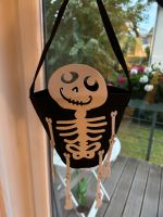 Halloween Tasche Skelett schwarz Filz zum sammeln Baden-Württemberg - Dossenheim Vorschau