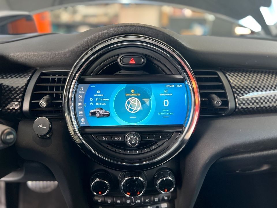 MINI F56 Update 2022 UI Design OEM Apple CarPlay FullScreen in Saarlouis