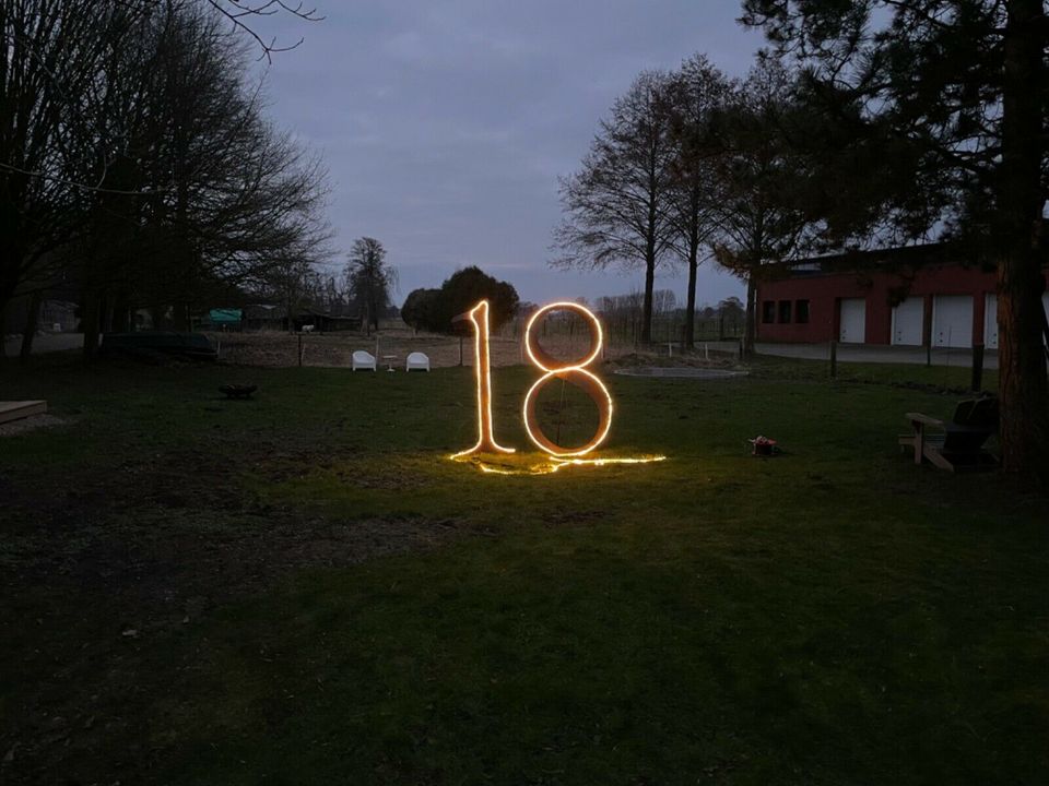 18. Geburtstag Jubiläum Party Beleuchtung Deko Vermietung in Stelle