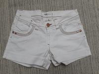 Damen Mädchen kurze Hose Hot Pants Größe 34 weiß Janina neuwertig Hessen - Vöhl Vorschau