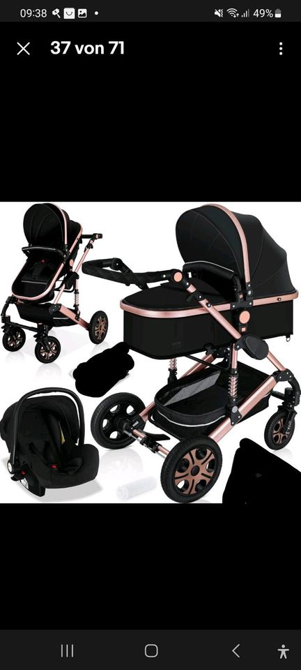 KESSER Loops 3 in 1 Kombi-Kinderwagen Buggy Reisebuggy inkl. Aut in Geilenkirchen