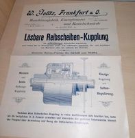 Prospekt Jolitz, Reibscheiben-Kupplung, Standmotor Stationärmotor Nordrhein-Westfalen - Steinheim Vorschau
