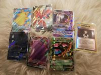 6 Pokémon Vmax, Gx, Ex und V Karten und eine Evolution Holo Karte Nordrhein-Westfalen - Porta Westfalica Vorschau