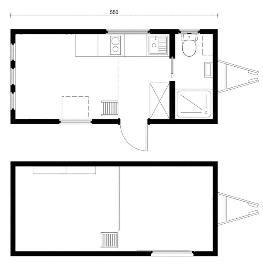 Angebot !! Tiny-House 5,4 m. in Jacobsdorf 