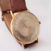 Blancpain 18k 750 Vintage Herren Armbanduhr Gold Ultra ca. 1962 Niedersachsen - Buchholz in der Nordheide Vorschau