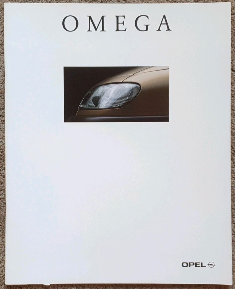 Prospekt Opel Omega B Limousine 7/1995 in Mönchengladbach