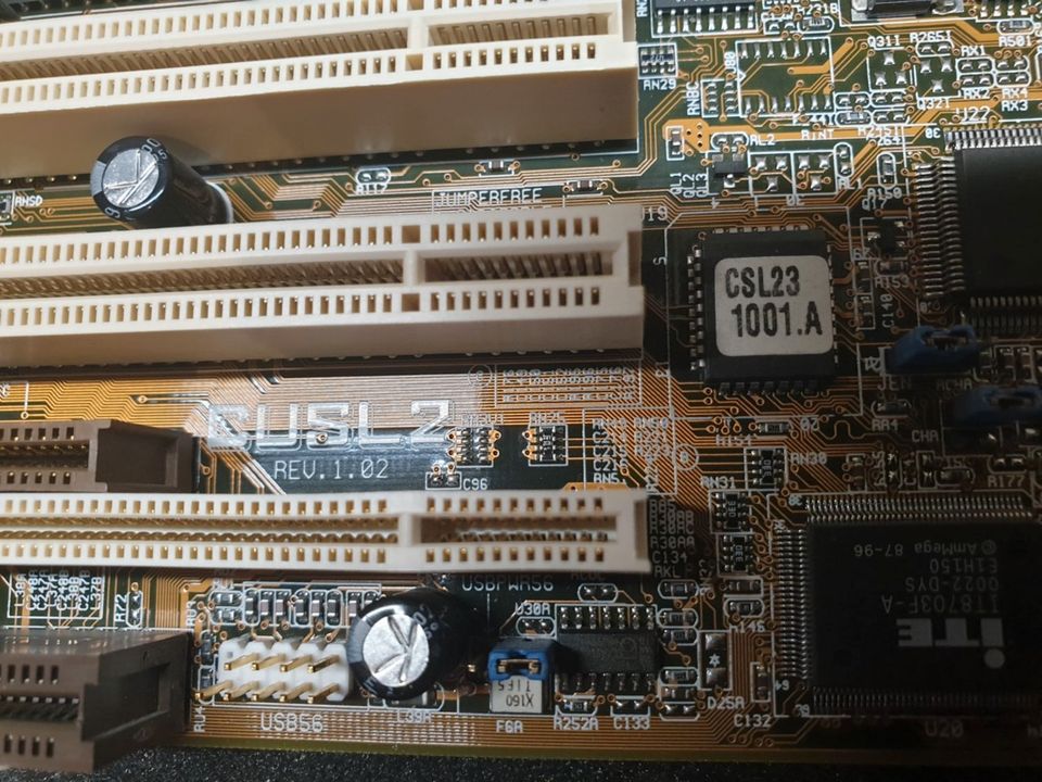 ASUS Mainboard CUSL2 mit 800MHz CPU und 512MB Speicher GETESTET in Norderstedt