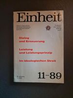 Einheit. Zeitschrift DDR 11/89. Letzte Ausgabe! Sammlerstück Baden-Württemberg - Korb Vorschau